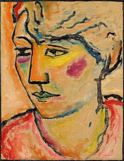 Alexej von Jawlensky - Portrait Frau Kirchhoff