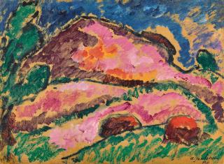 Alexej Von Jawlensky - Rote Düne - Prerow (Red dune - Prerow)