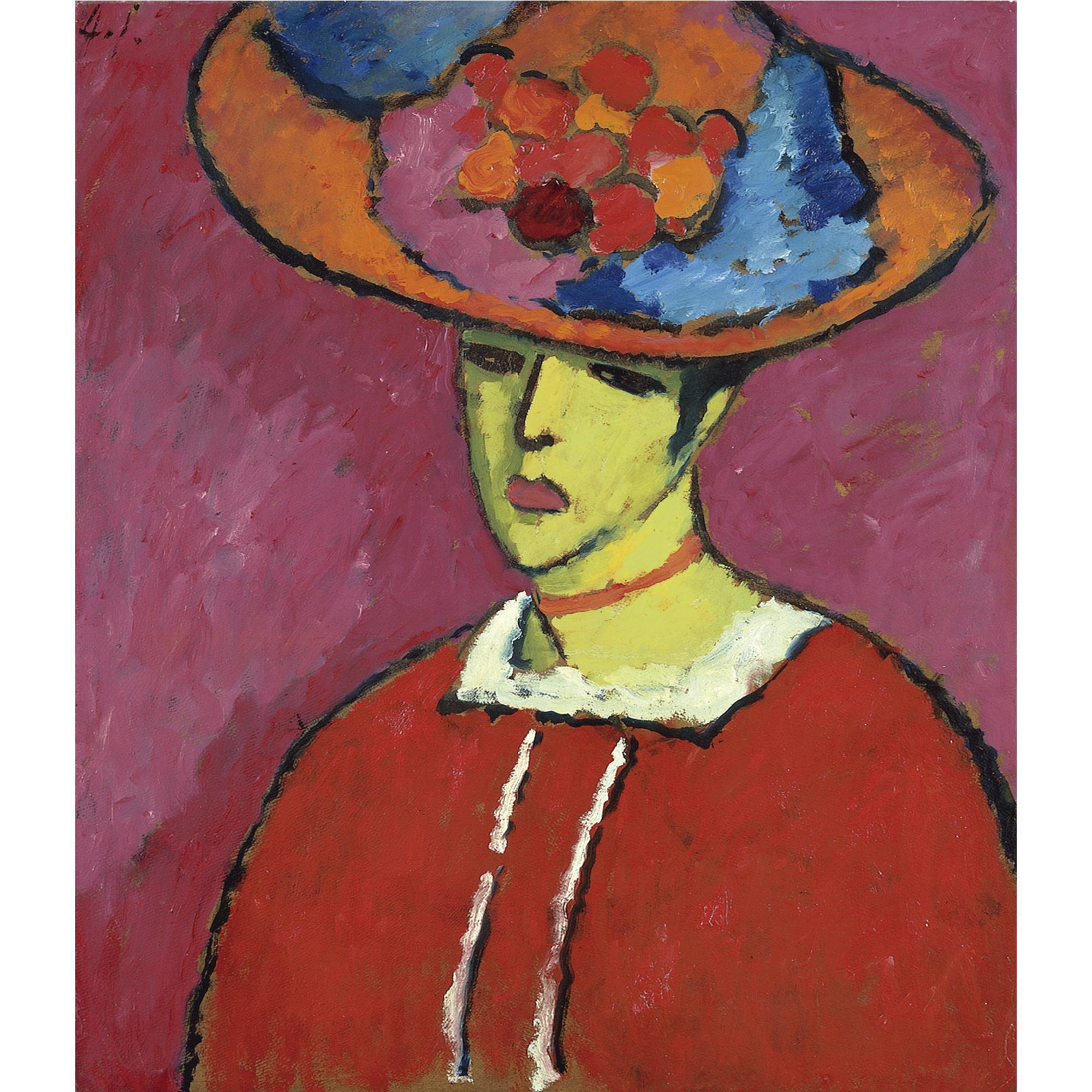 Alexej von Jawlensky - Schokko (Schokko Mit Tellerhut) Schokko (Schokko With Wide-Brimmed Hat)