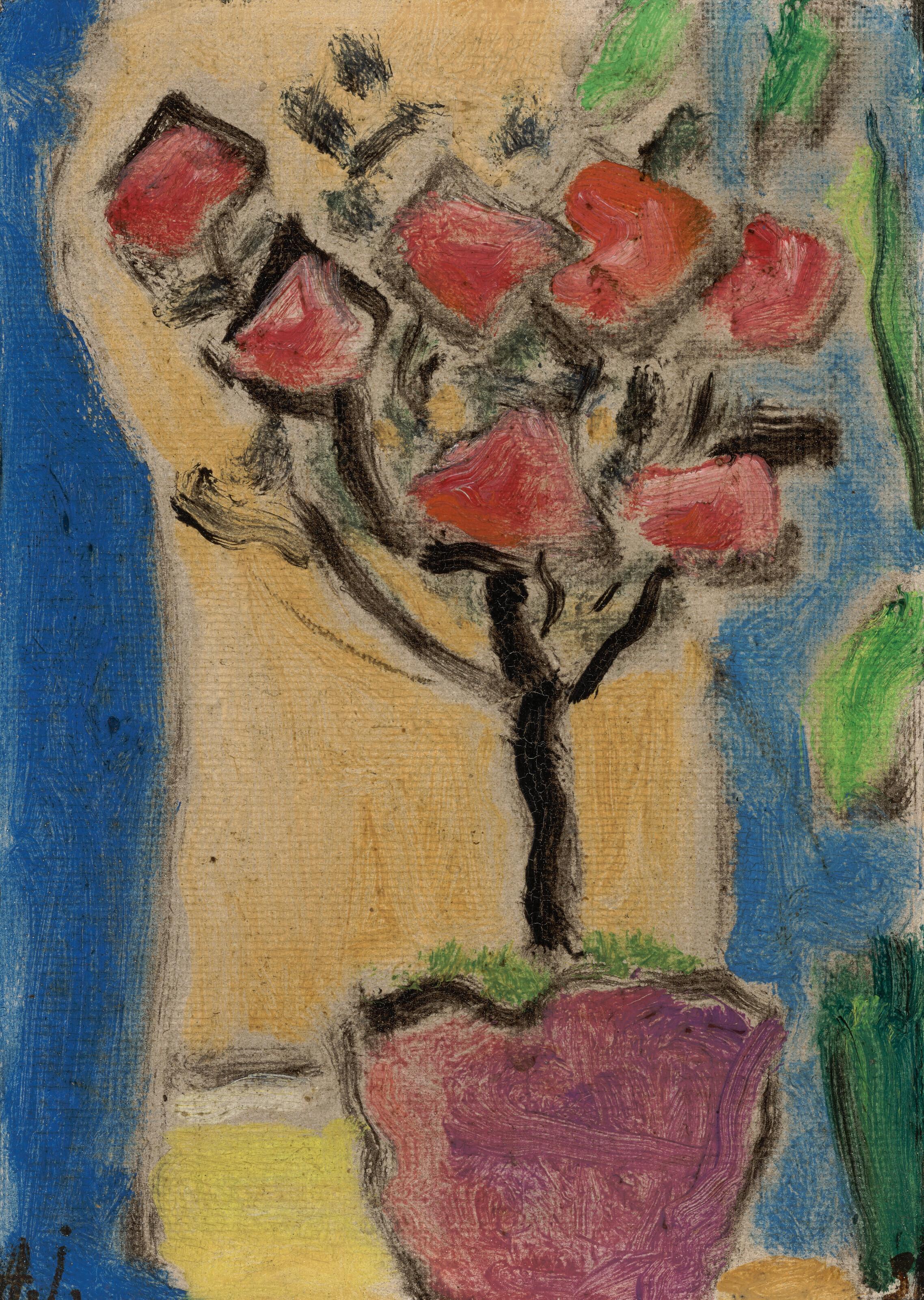 Alexej von Jawlensky - Stilleben (Rosenbäumchen)
