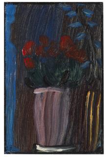 Alexej von Jawlensky - Stillleben: Alpenveilchen erblühen