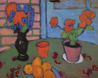 Alexej Von Jawlensky - Stillleben Mit Blumen Und Orangen (Still-Life With Flowers And Oranges)