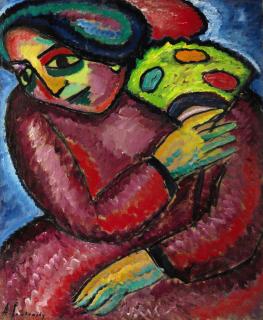 Alexej von Jawlensky - Tanz mit gelbem Fächer