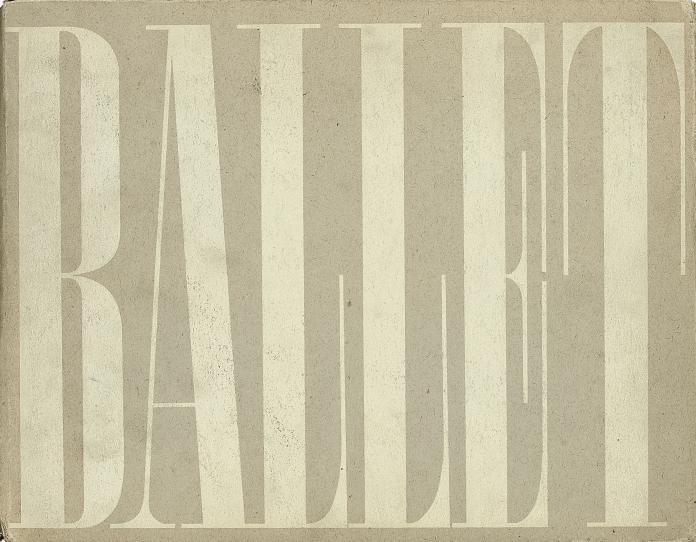 Alexey Brodovitch - Ballet. New York: J.J. Augustin, 1945.