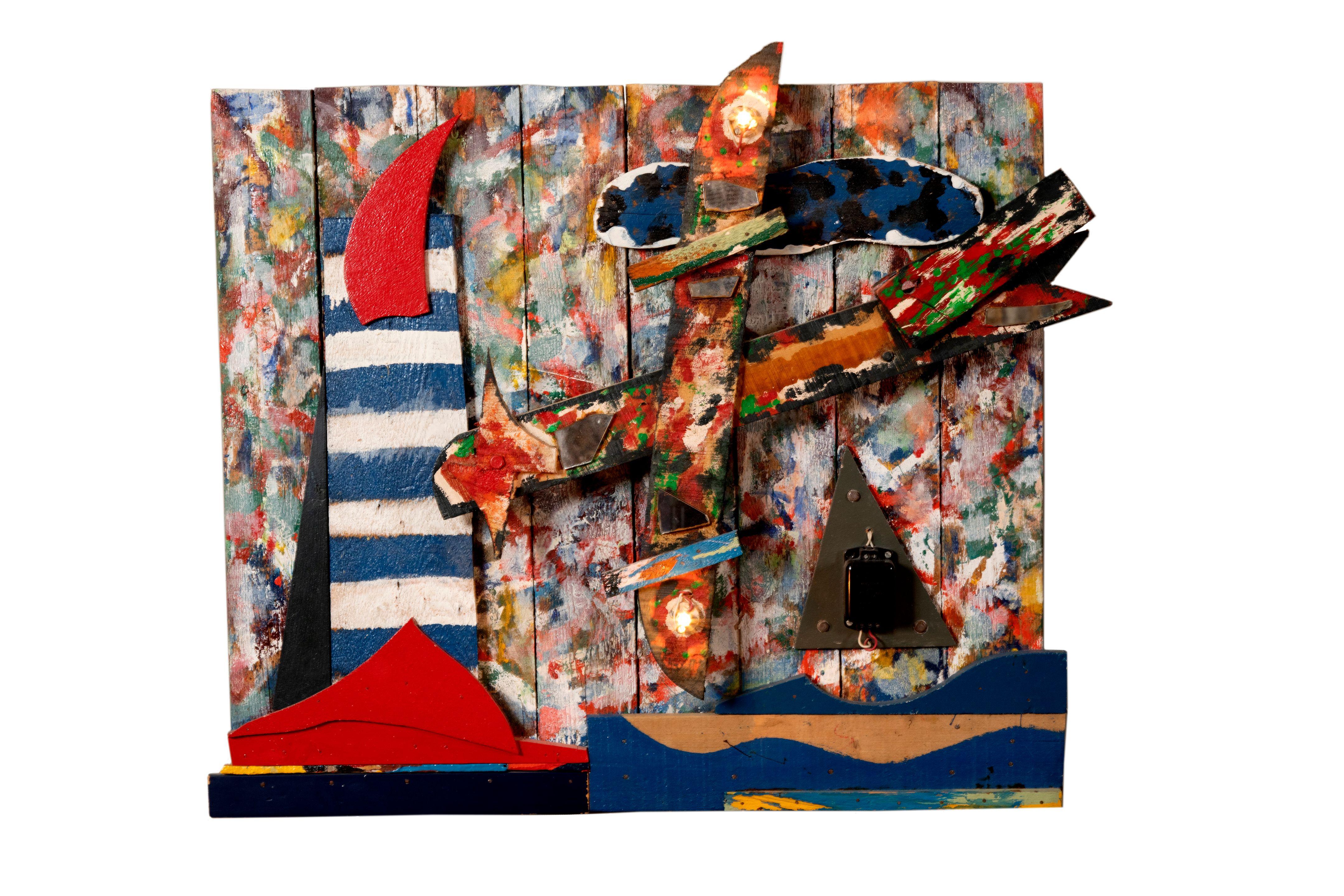 Alexis Akrithakis - Avion 73 x 86 x 18cm (28 3/4 x 33 7/8 x 7 1/16in).