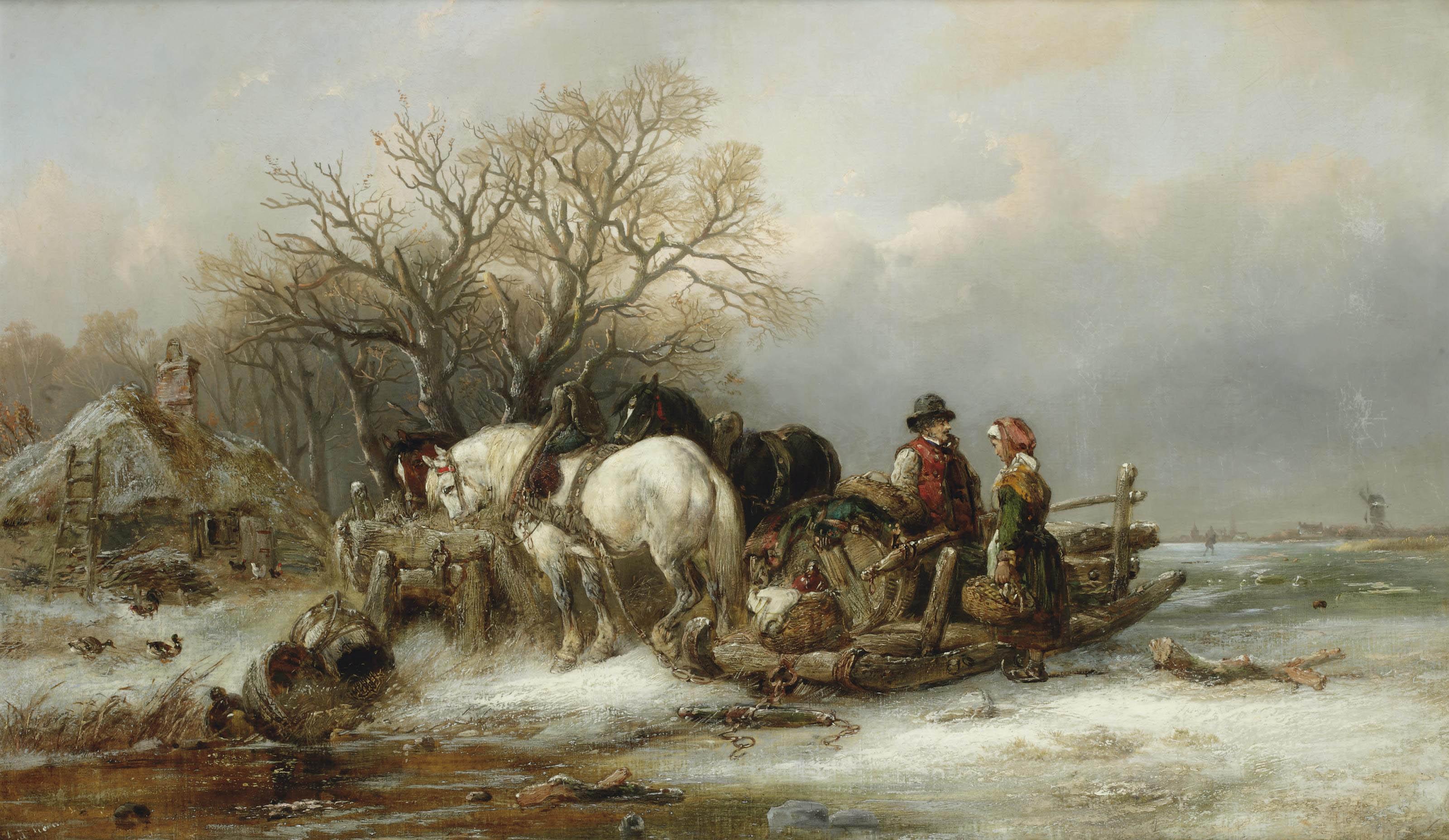 Alexis de Leeuw - The sleigh driver