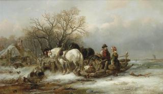 Alexis de Leeuw - The sleigh driver