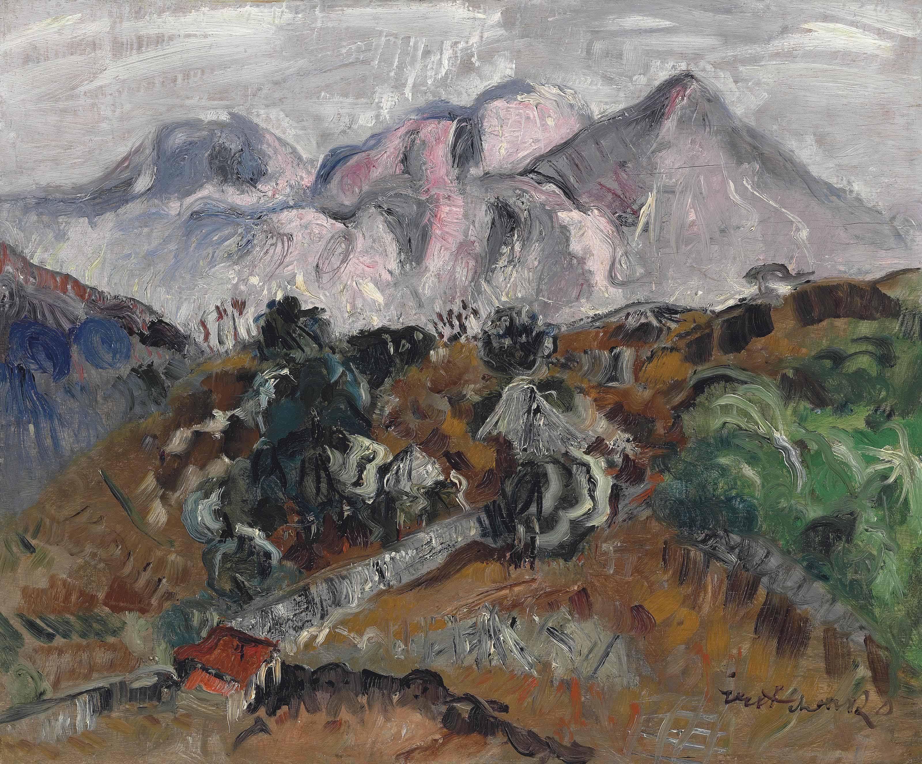 Alexis Gritchenko - Mountainous Landscape
