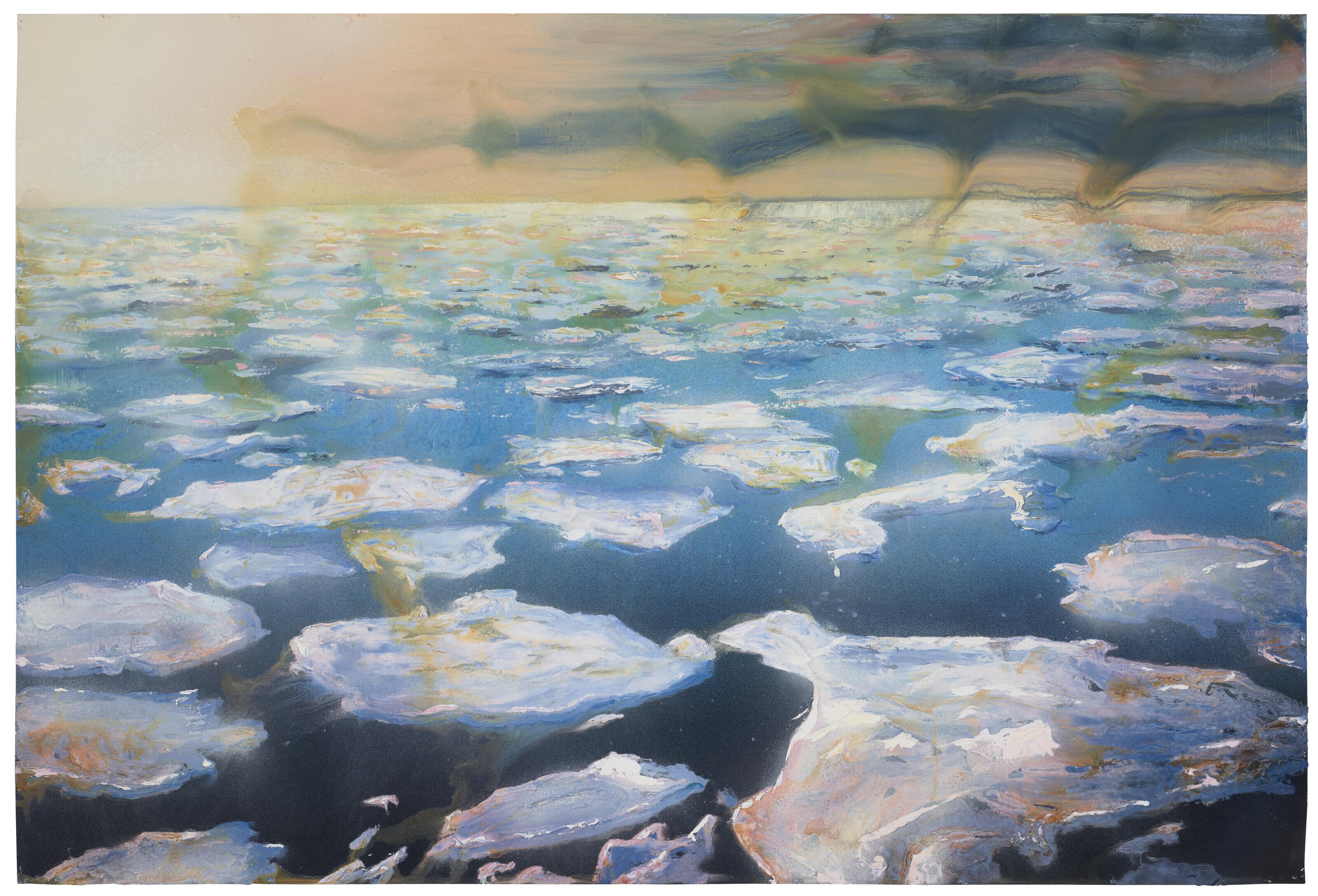 Alexis Rockman - Untitled (Ice Floe)