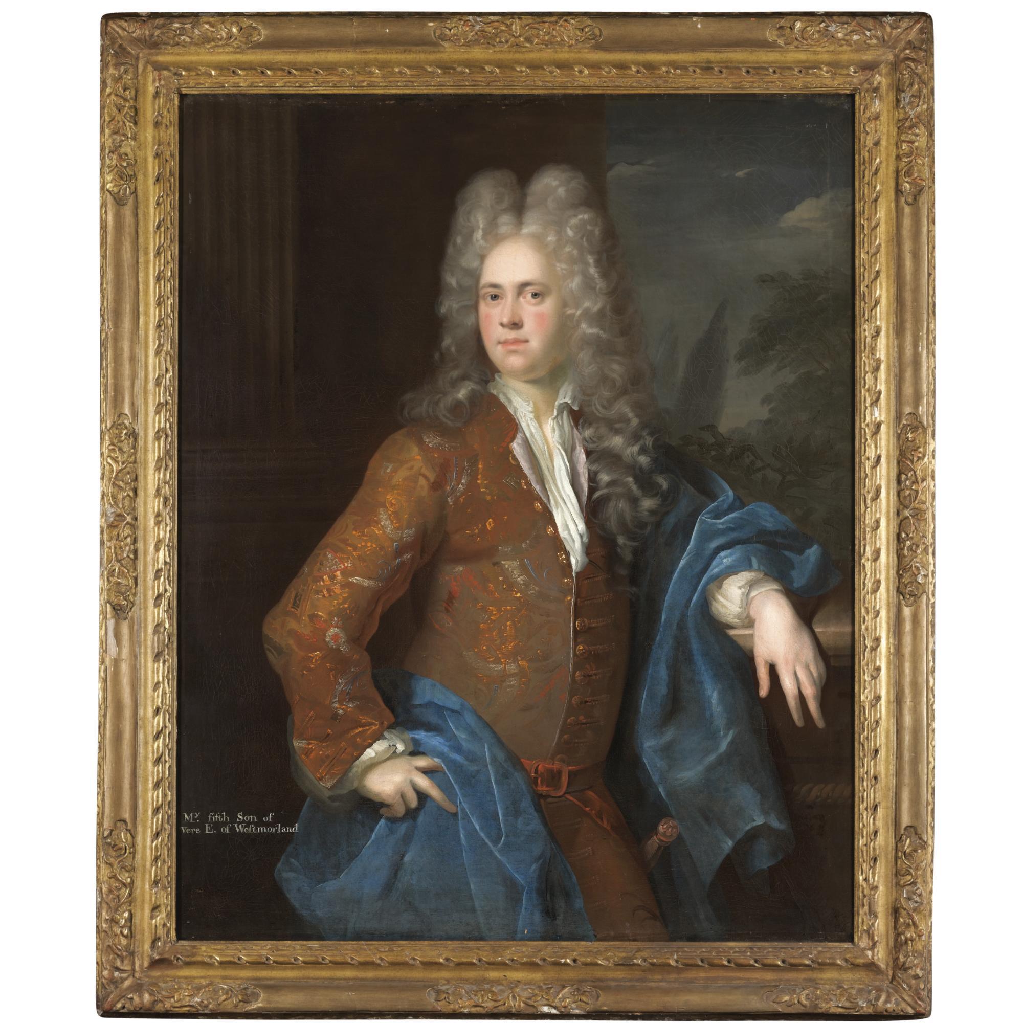 Alexis-Simon Belle - Portrait Of The Hon Mildmay Fane (1689-1715)