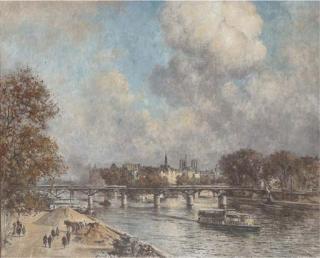 Alexis Vollon - Le Pont des Arcs, Paris