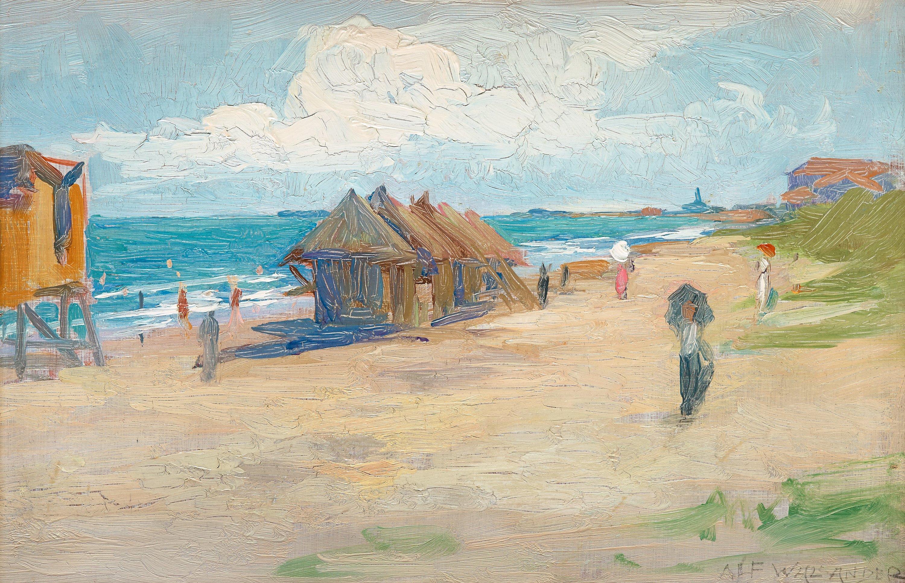 Alf Wallander - From the beach
