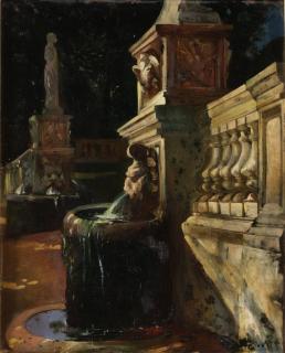 Alf Wallander - Trädgårdsfontän