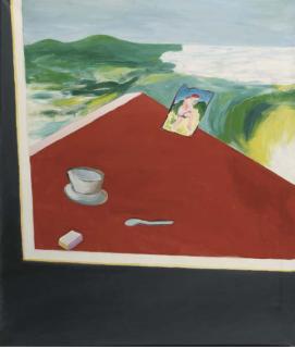 Alfons Freymuth - De rode tafel - The red table