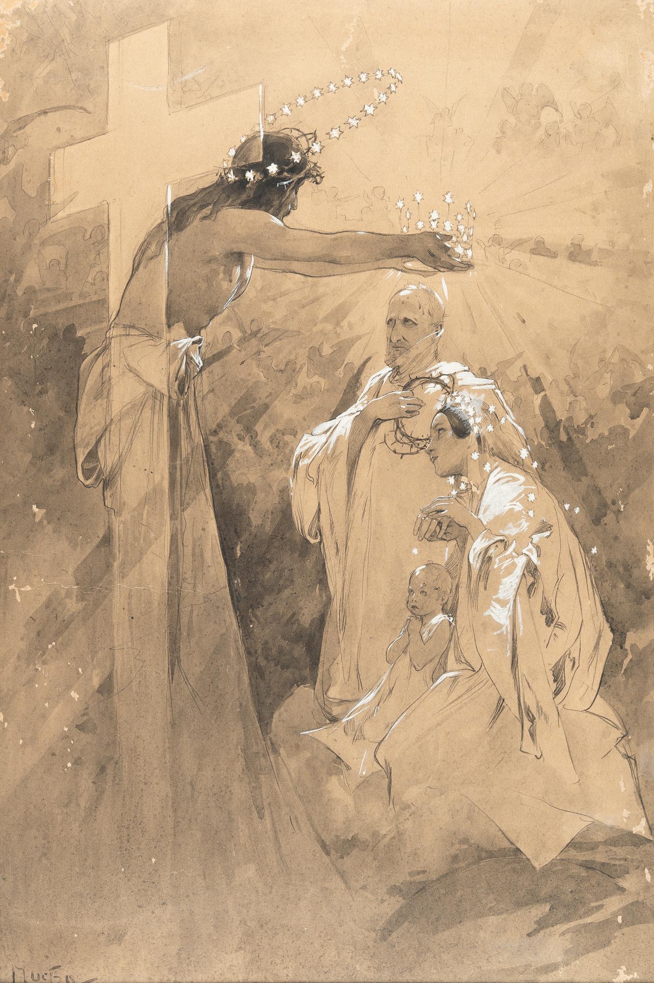 Alfons Maria Mucha - Die Krönung
