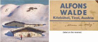 Alfons Walde - Almen in März