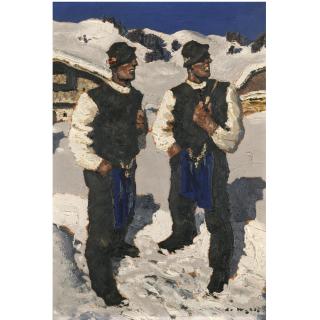 Alfons Walde - Bauernsonntag (Farmer\'S Sunday)