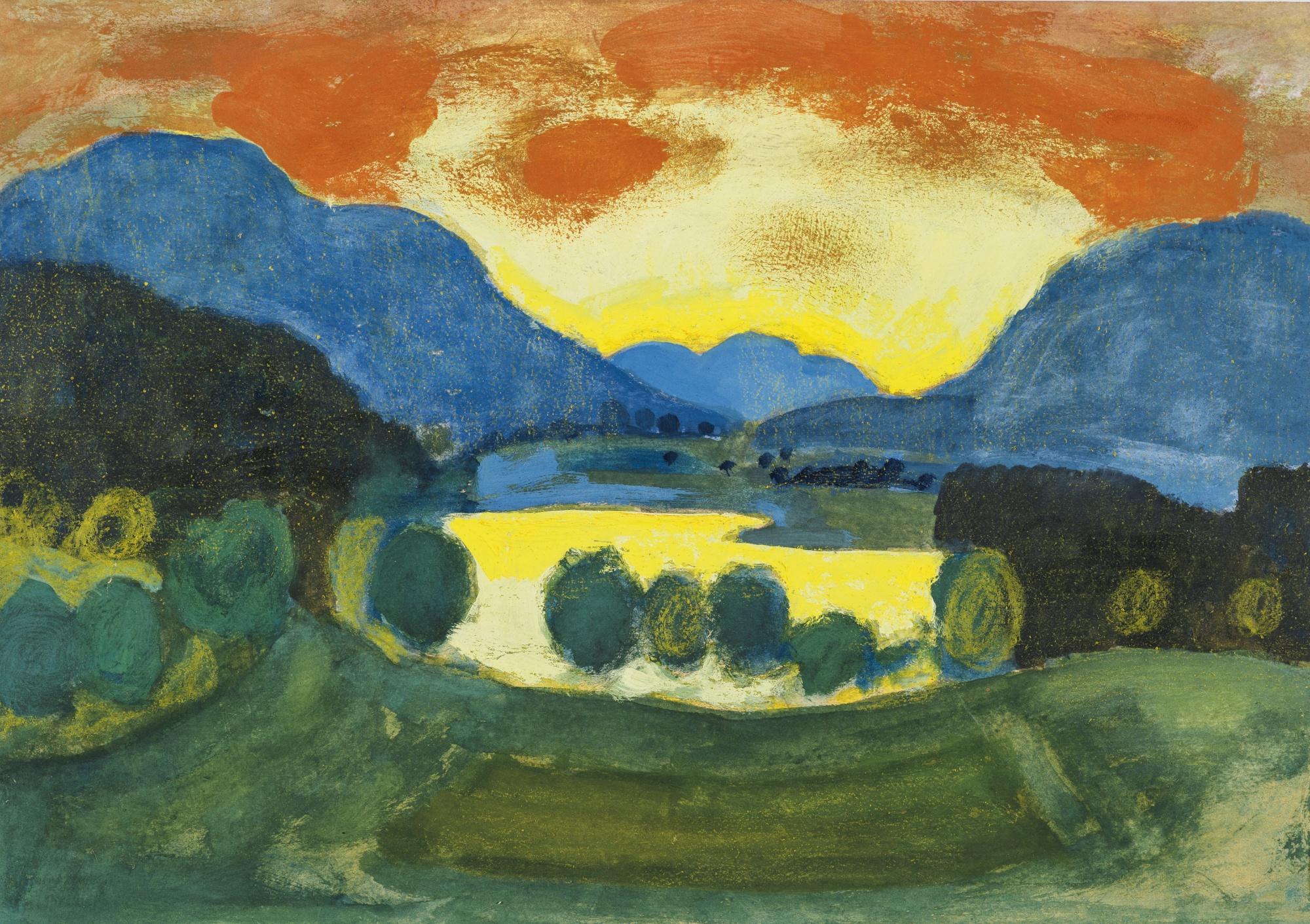 Alfons Walde - Landschaft In Tirol