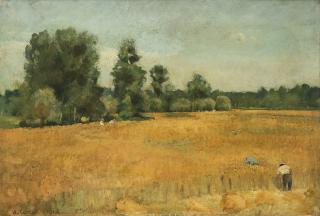 Alfonso Corradi - Lavoro nei campi