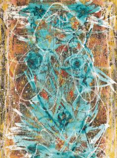 Alfonso Ossorio - Green Woman