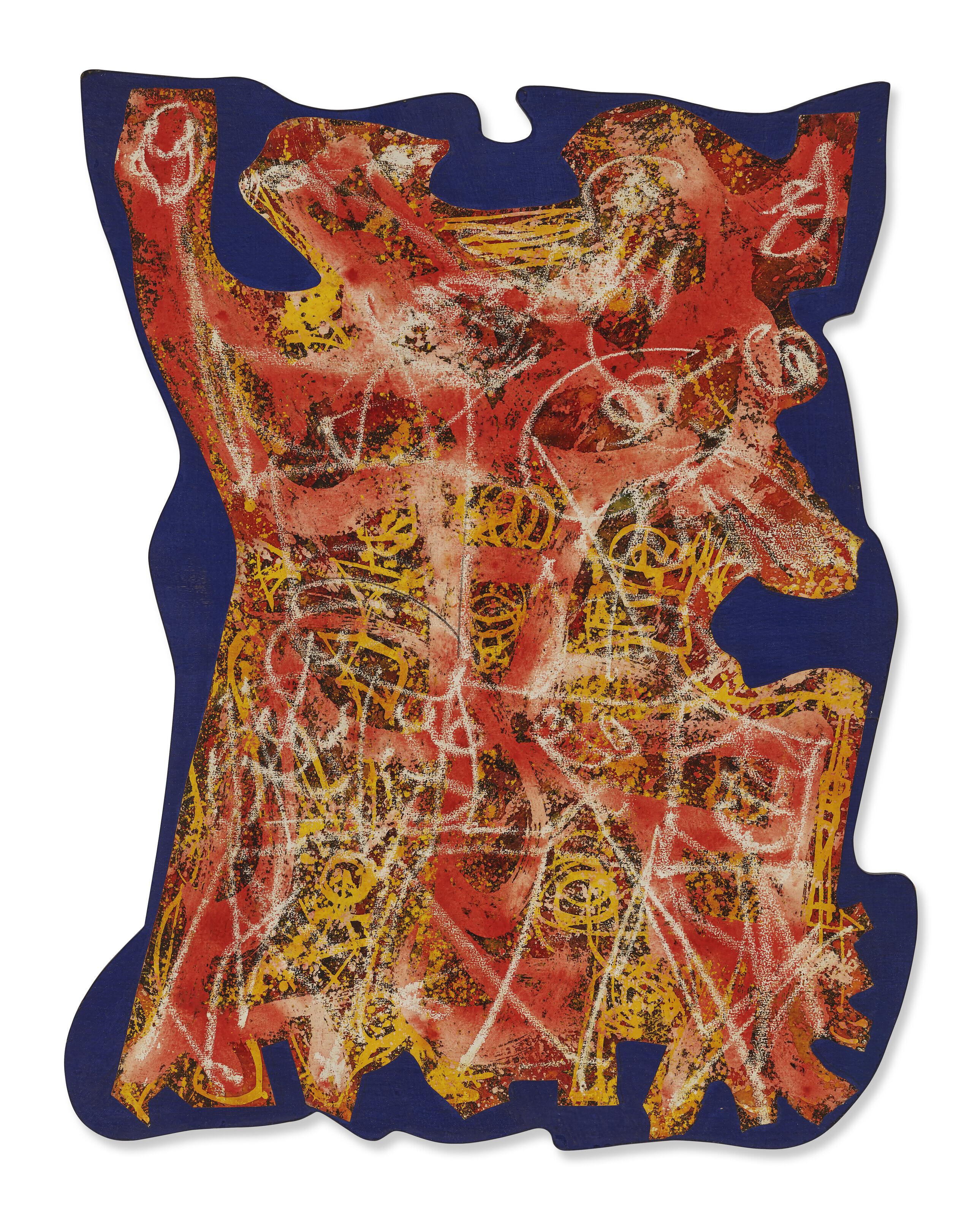 Alfonso Ossorio - The Crowd