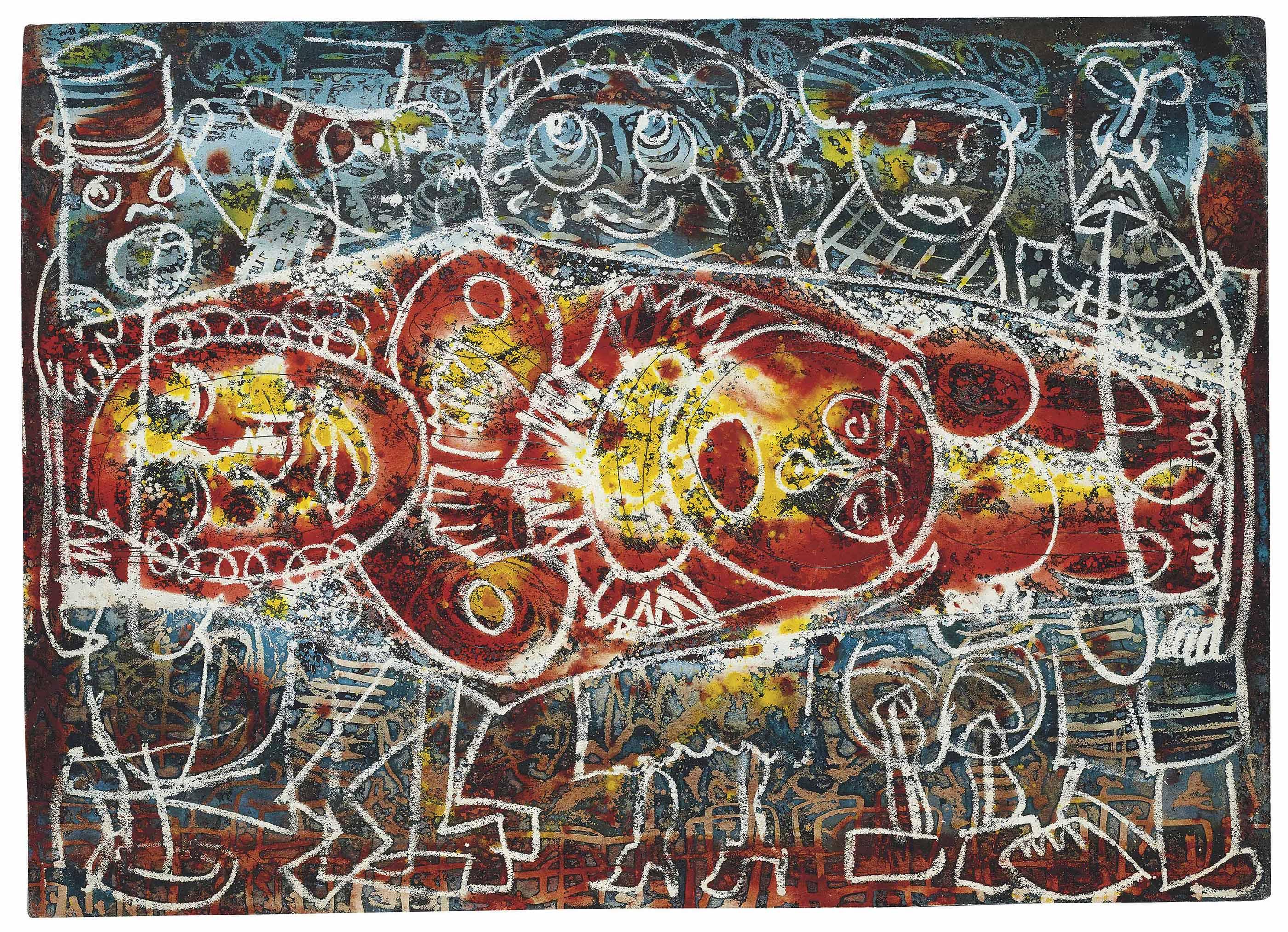 Alfonso Ossorio - The Funeral! (Family Plot!)