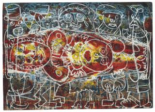 Alfonso Ossorio - The Funeral! (Family Plot!)