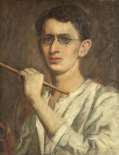 Alfred Aaron Wolmark - Self-Portrait