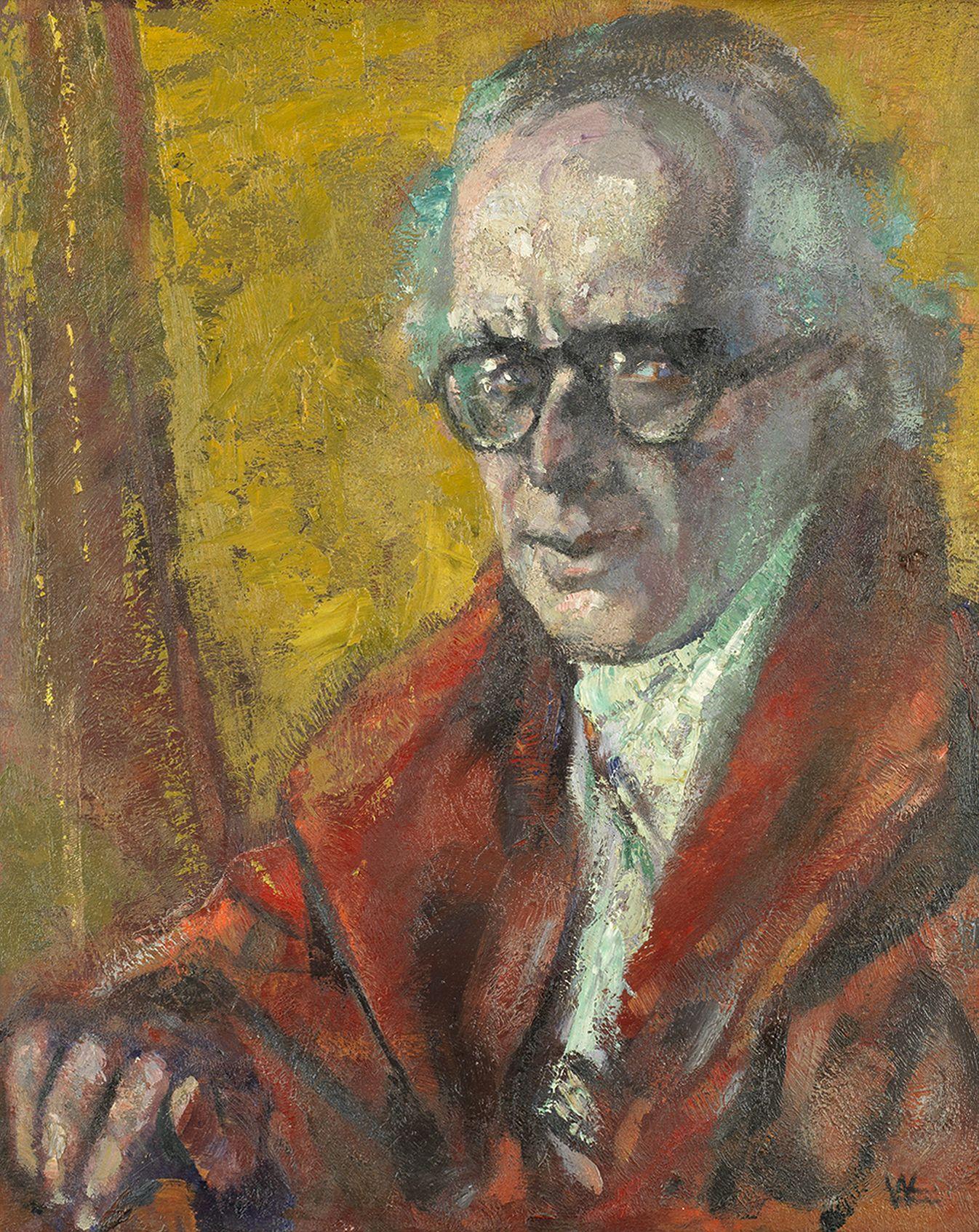 Alfred Aaron Wolmark - Self-Portrait