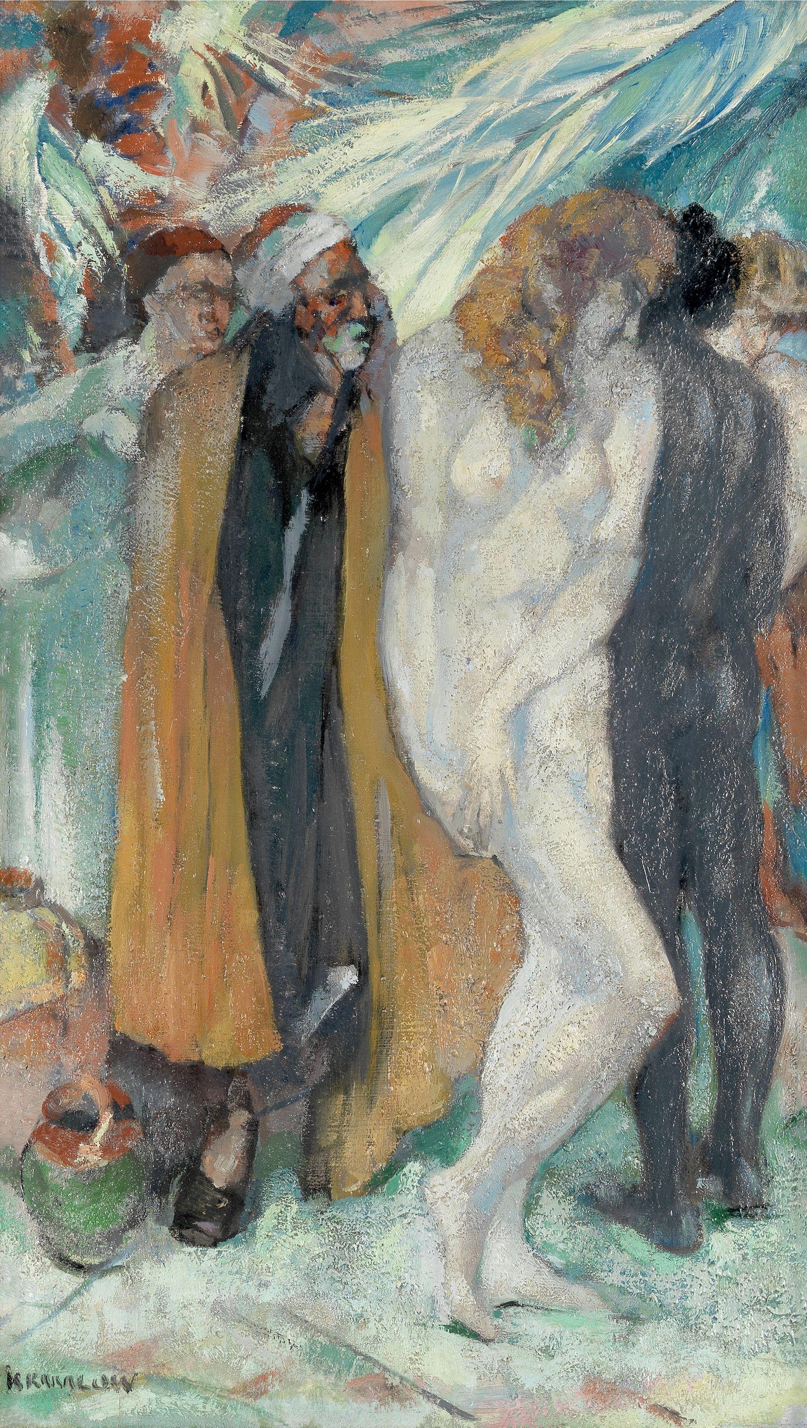 Alfred Aaron Wolmark - The Slave Market