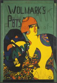 Alfred Aaron Wolmark - Wolmark\'S Pots (Design For Poster)