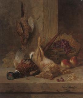 Alfred Arthur Brunel De Neuville - The day\'s bag