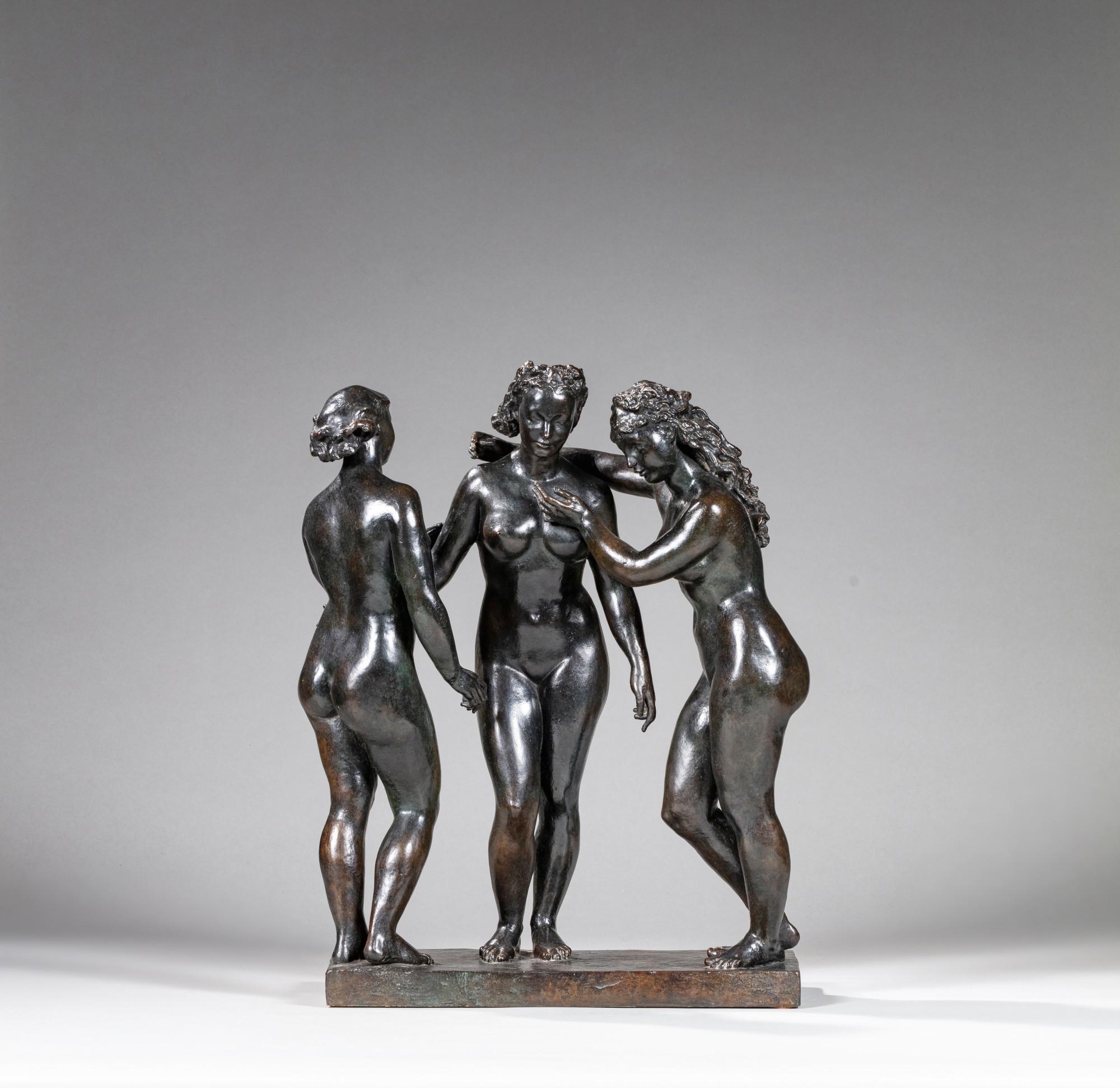 Alfred Auguste Janniot - Les Trois grâces (The Three Graces)