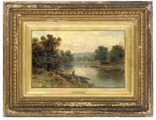 Alfred Augustus Glendening, Snr. - The River Thames at Twickenham