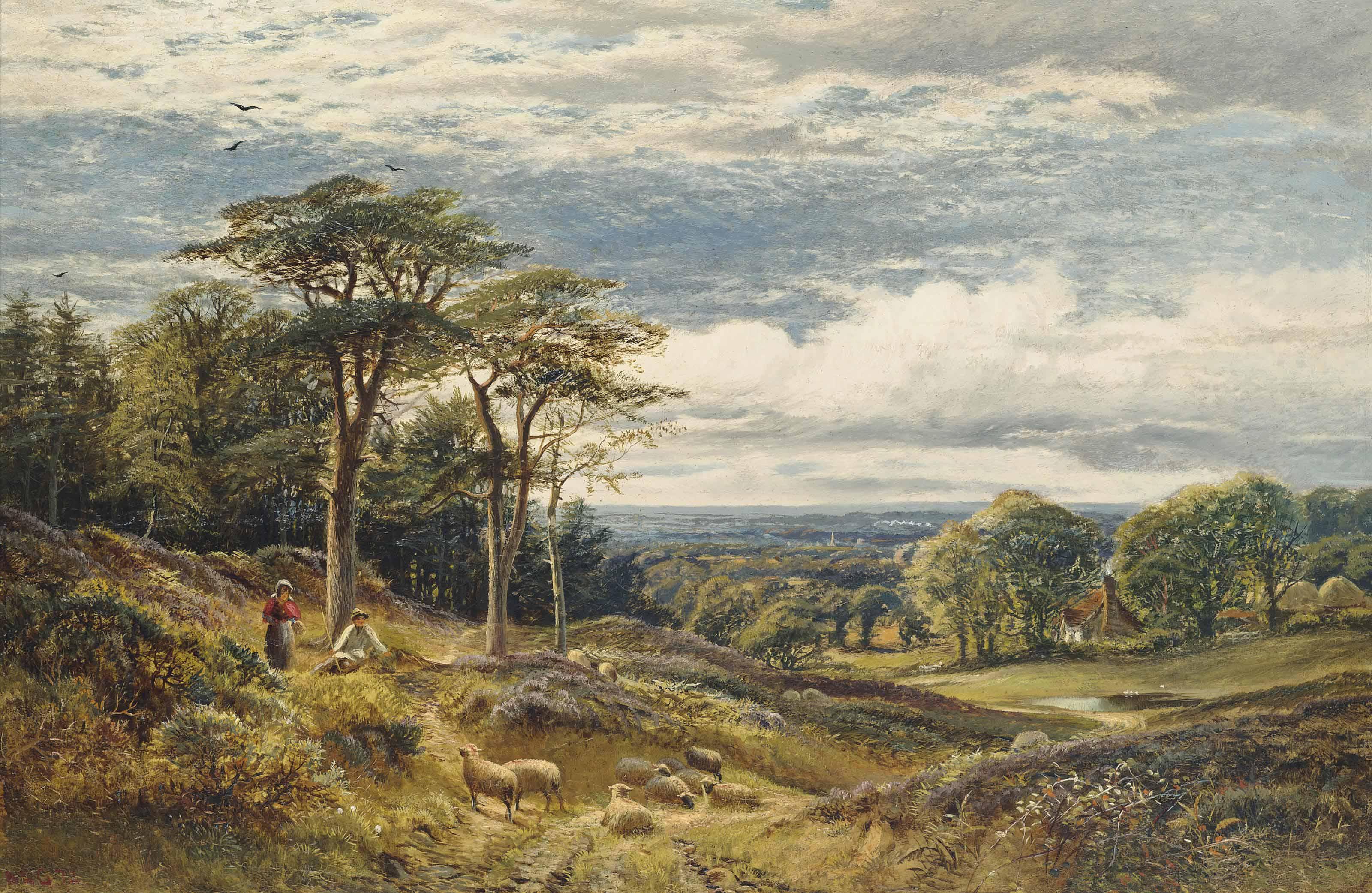 Alfred Augustus Glendening, Snr. - The Shepherd\'S Distraction