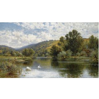 Alfred Augustus Glendening - On The Thames