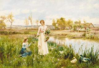 Alfred Augustus Glendening - Springtime