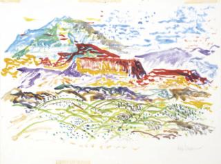 Alfred Bendiner - Western Landscape