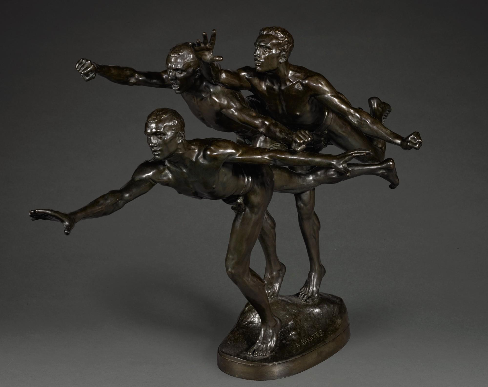 Alfred Boucher - Au But (The Finishing Line)