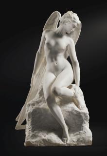 Alfred Boucher - Frenchl\'Hirondelle Blessée