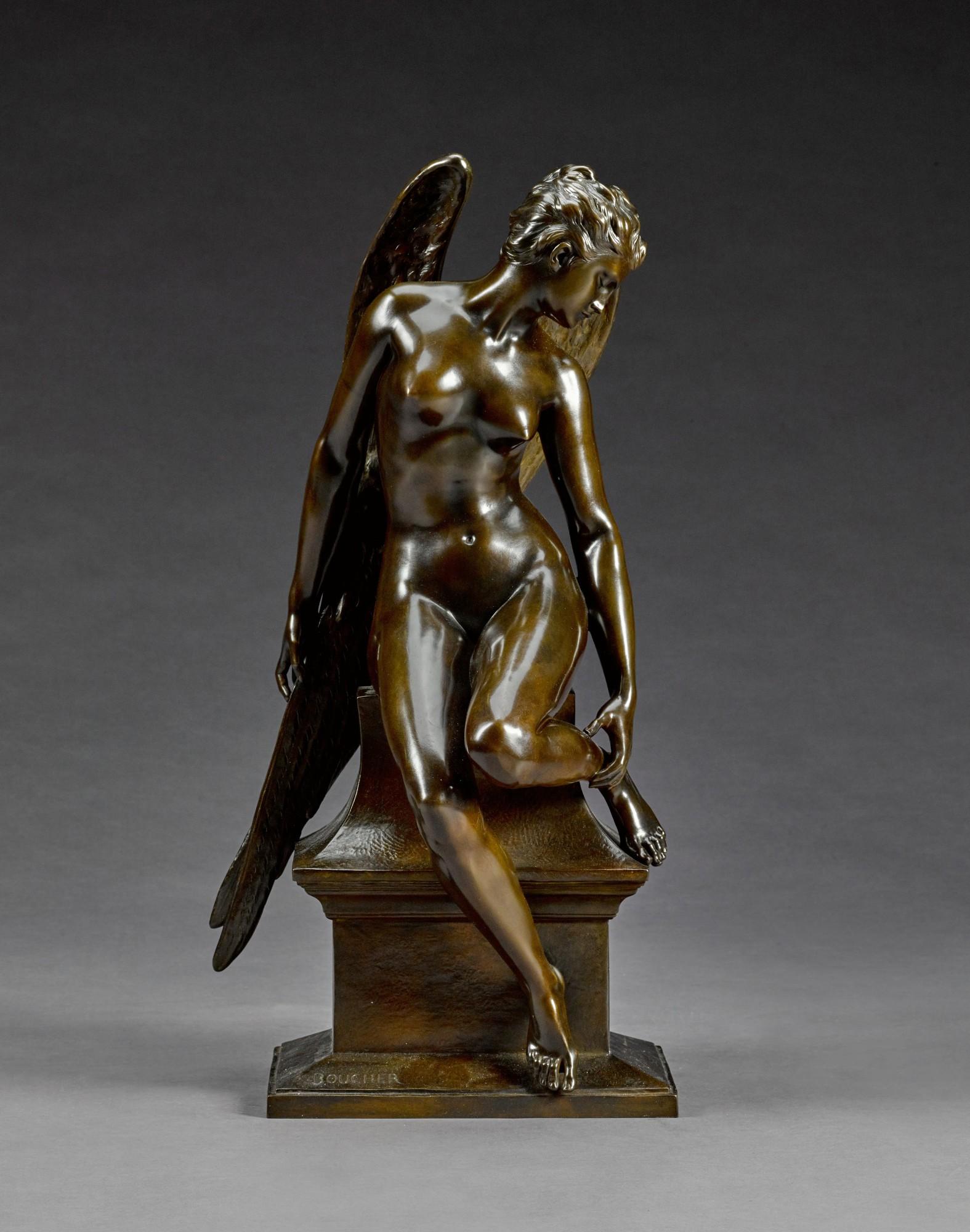 Alfred Boucher - L\'hirondelle blessée (The Wounded Swallow)