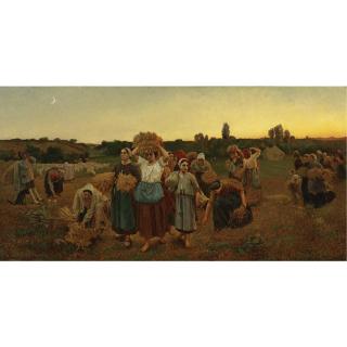 Alfred Bryant Copeland - The Gleaners (After Jules Breton)