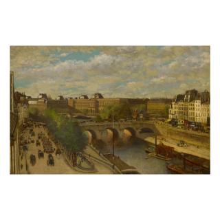 Alfred Bryant Copeland - The Louvre, Paris