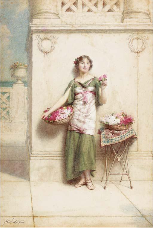 Alfred C. Weatherstone - The rose girl