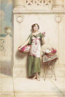 Alfred C. Weatherstone - The rose girl