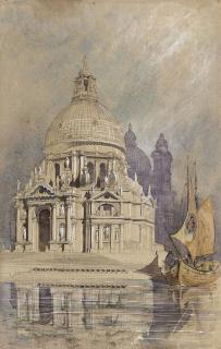 Alfred Charles Conrade - Santa Maria Maggiore, Venice, at Dusk