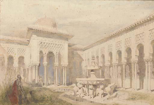Alfred Charles Conrade - The Lion Fountain, Alhambra, Granada