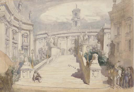 Alfred Charles Conrade - The Spanish Steps, Rome