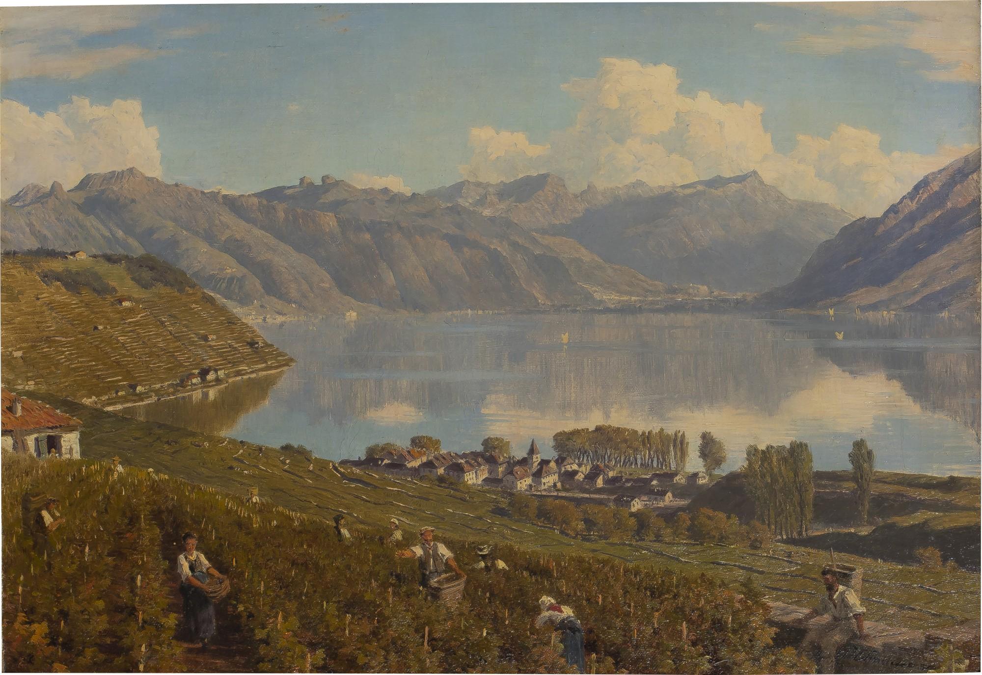 Alfred Chavannes - Landscape