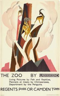 Alfred Clive Gardiner - The Zoo, Regents Park Or Camden Town